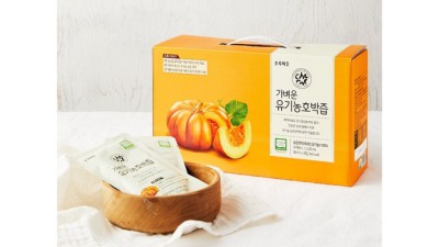 붓기 싹! 초록마을 유기농 호박즙 솔직 후기 🎃